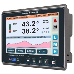MAC-800TP industrial machine controller touch screen temperature control