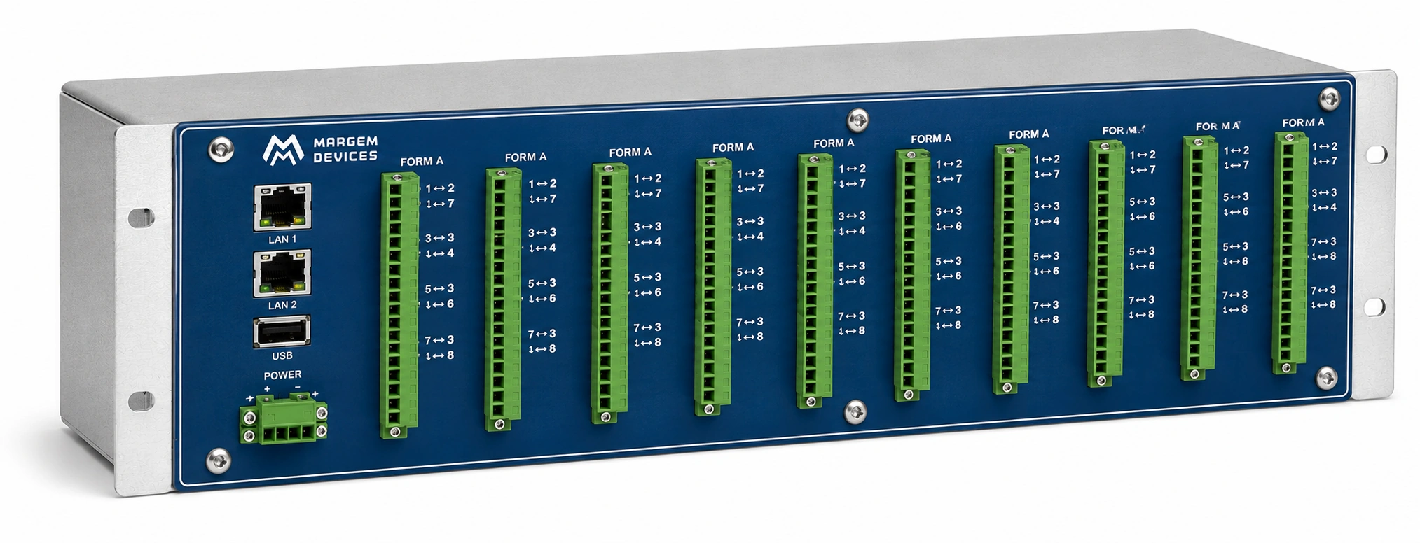 PIO-256 industrial remote input output unit
